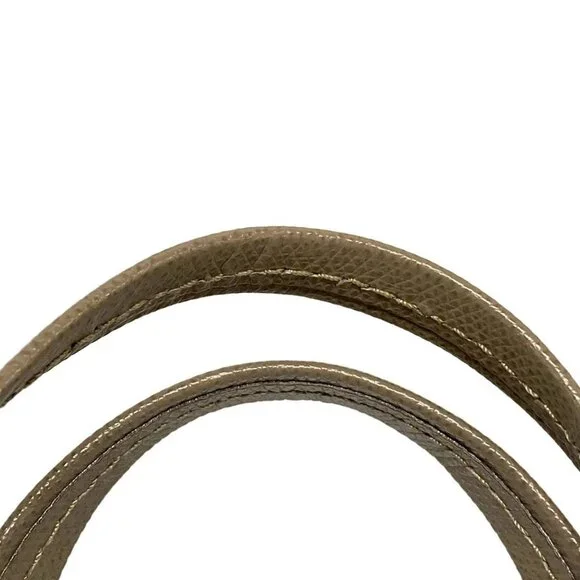 CELINE Vertical Cabas Small Beige Leather Tote Bag - Picture 10 of 15